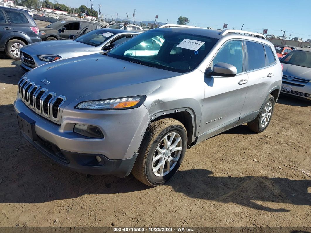 2015 JEEP CHEROKEE LATITUDE Gray  Gasoline 1C4PJMCB9FW714554 photo #3