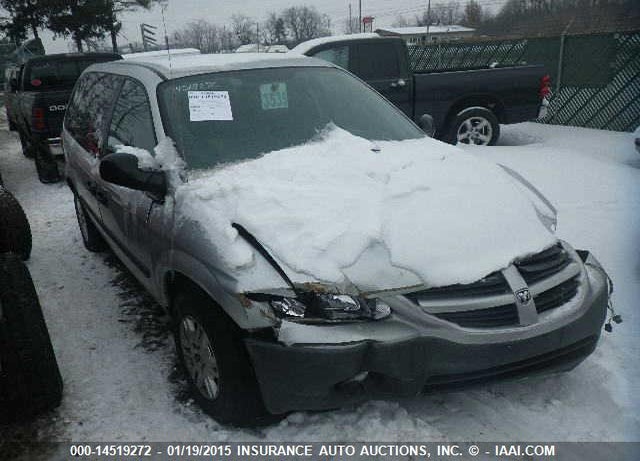 2006 DODGE CARAVAN VIN: 1D4GP25E46B645650