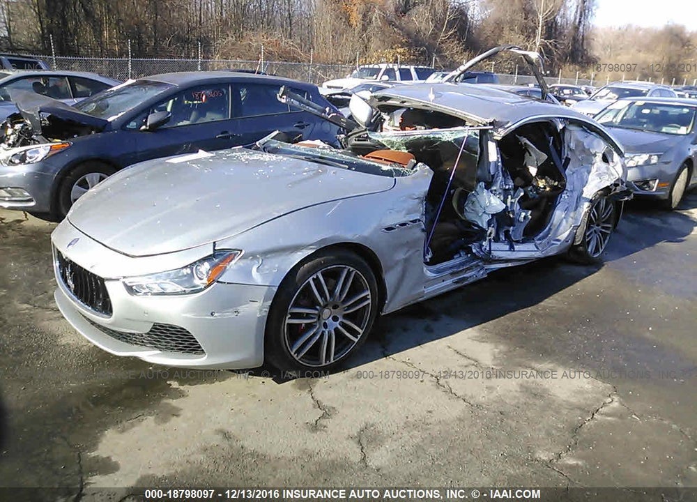 2015 MASERATI GHIBLI VIN: ZAM57RTA3F1152427