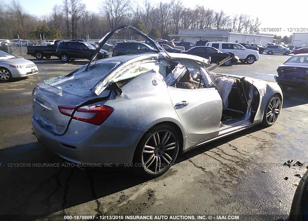 2015 MASERATI GHIBLI VIN: ZAM57RTA3F1152427