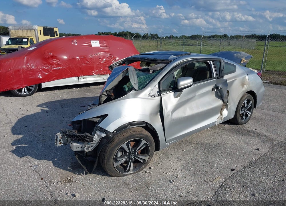 2014 HONDA CIVIC EX VIN: 2HGFG3B85EH518295
