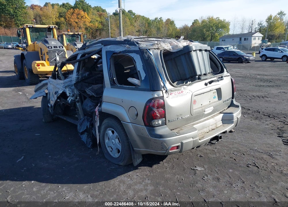 2002 CHEVROLET TRAILBLAZER LS VIN: 1GNDT13S322346814
