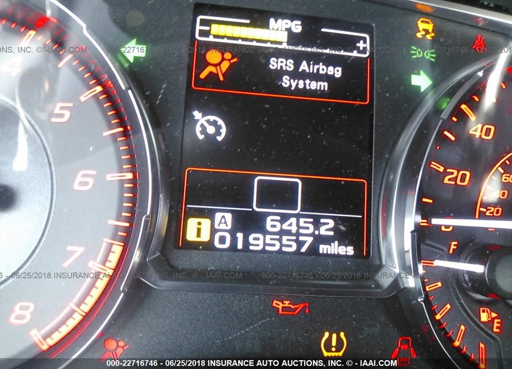2017 SUBARU WRX PREMIUM VIN: JF1VA1E61H9819117