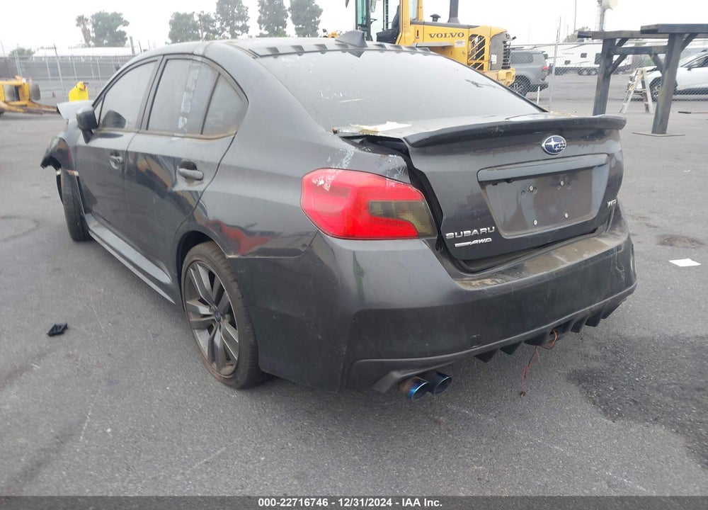 2017 SUBARU WRX PREMIUM VIN: JF1VA1E61H9819117