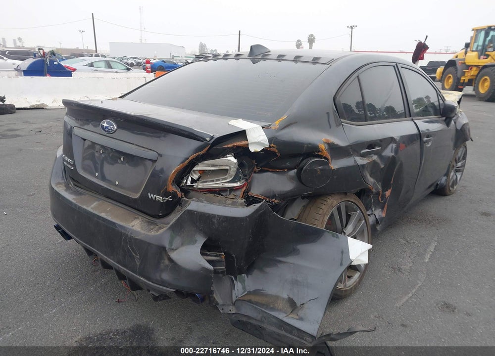 2017 SUBARU WRX PREMIUM VIN: JF1VA1E61H9819117