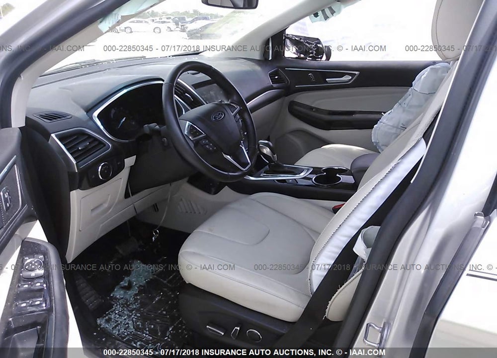 2015 FORD EDGE TITANIUM VIN: 2FMTK3K83FBB24939