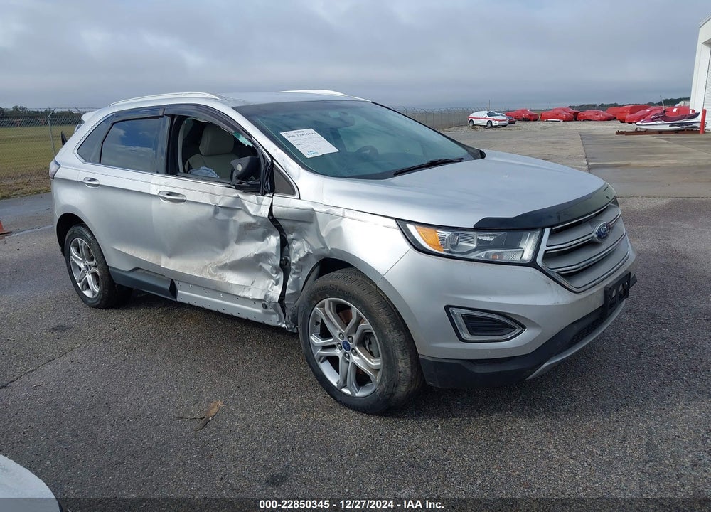 2015 FORD EDGE TITANIUM VIN: 2FMTK3K83FBB24939