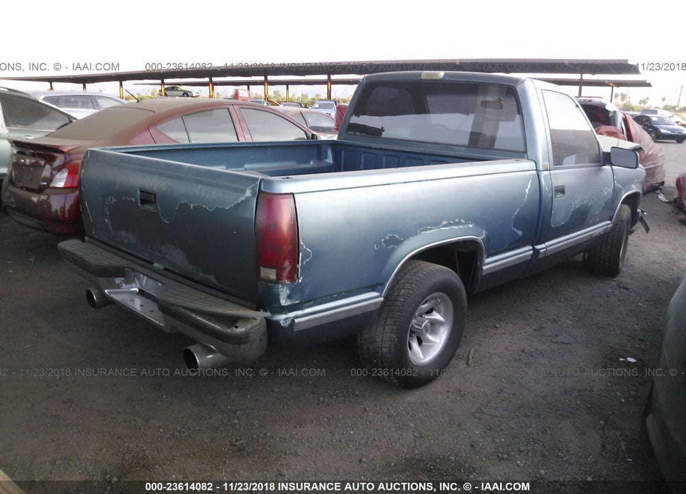 1991 CHEVROLET GMT-400 C1500 VIN: 1GCDC14K9MZ181272