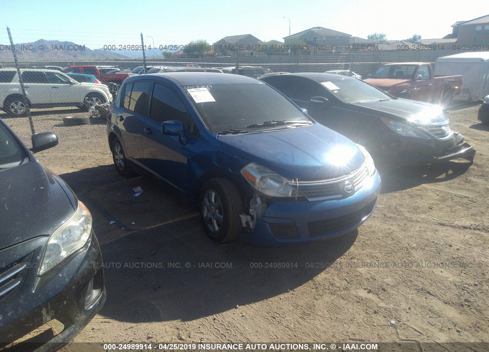 2007 NISSAN VERSA VIN: 3N1BC13E87L443364