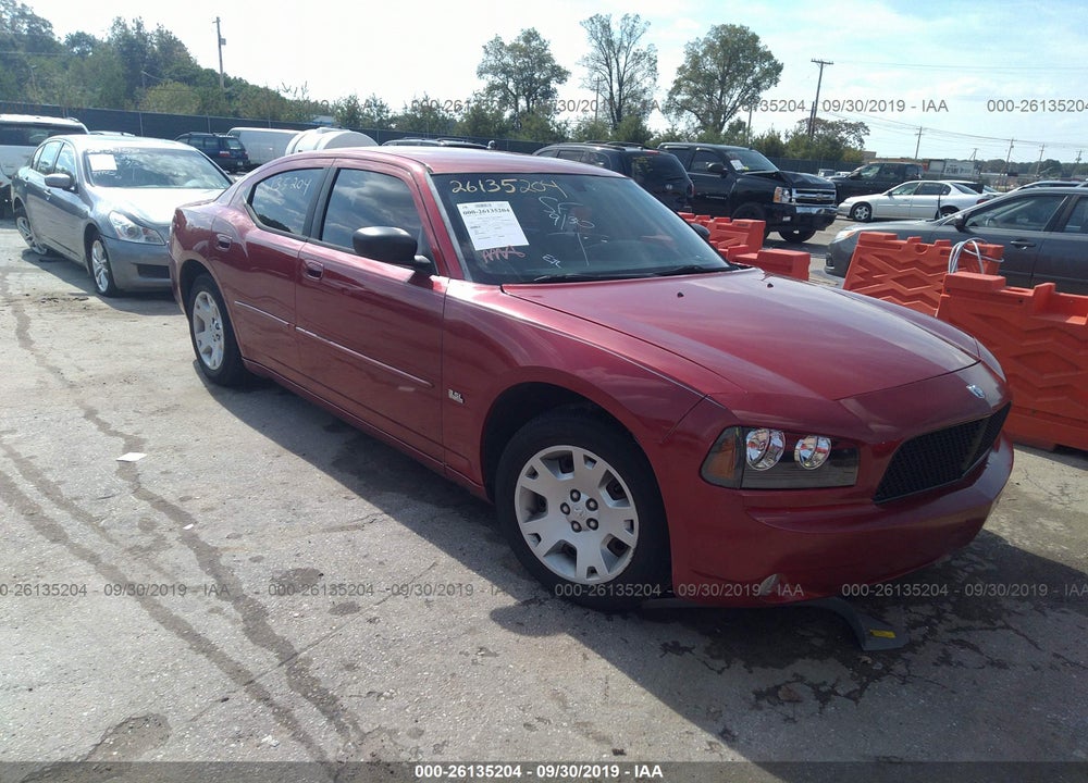 2006 DODGE CHARGER VIN: 2B3KA43G56H418808