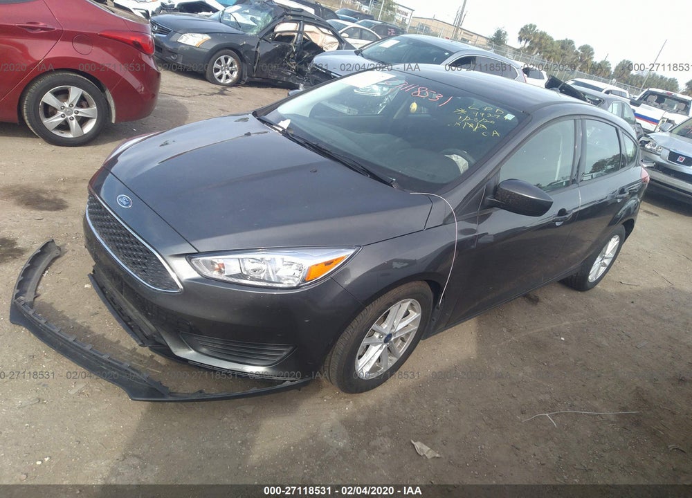 2018 FORD FOCUS SE VIN: 1FADP3K28JL262075