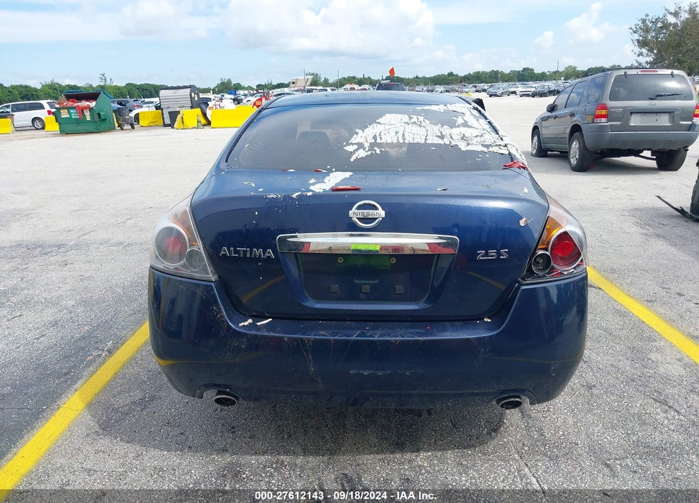 2011 NISSAN ALTIMA 2.5 S VIN: 1N4AL2AP6BC143058