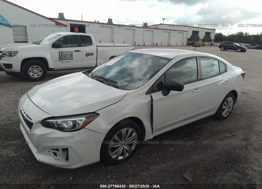 2017 SUBARU IMPREZA VIN: 4S3GKAA66H3611677