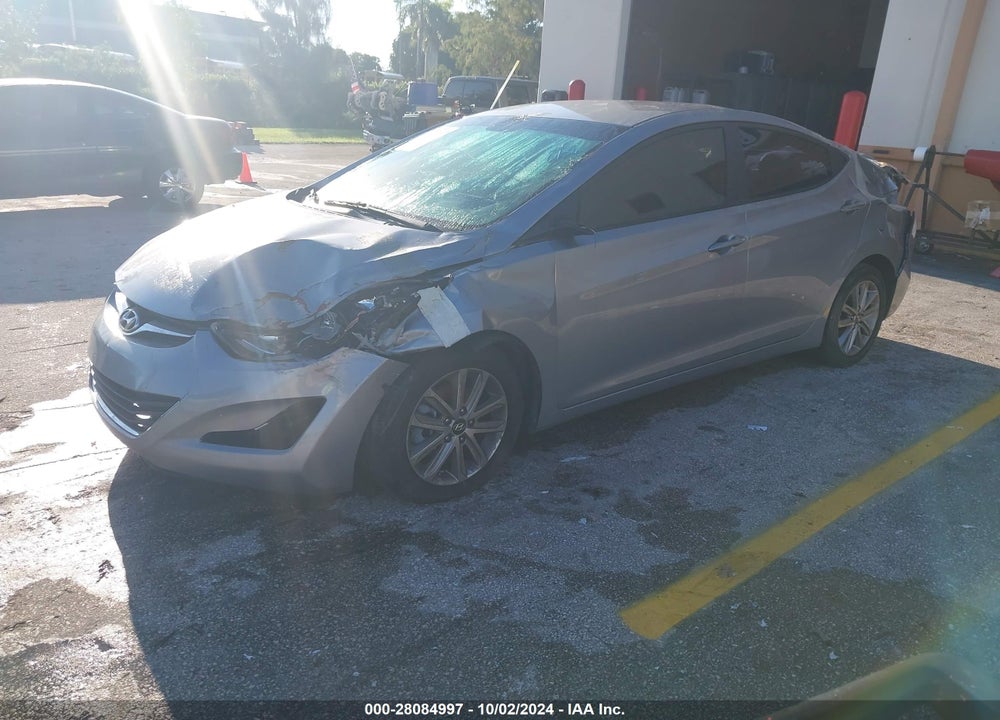 2015 HYUNDAI ELANTRA SE VIN: 5NPDH4AE6FH637112