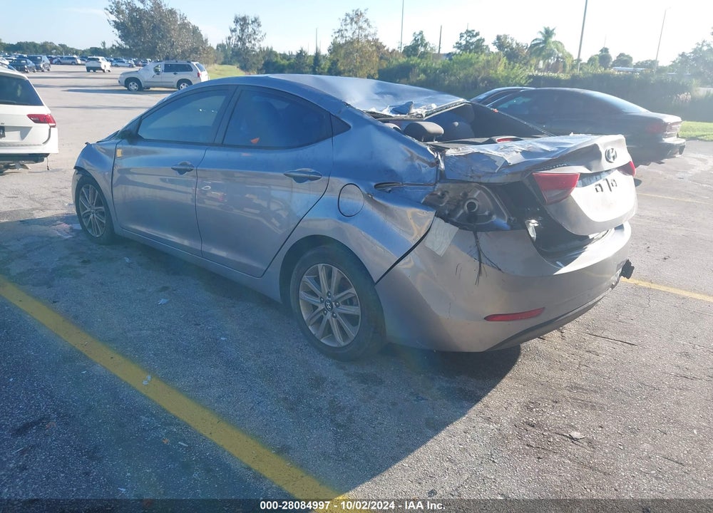 2015 HYUNDAI ELANTRA SE VIN: 5NPDH4AE6FH637112
