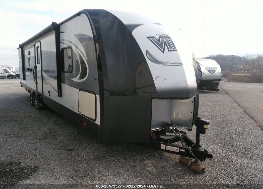 2018 FOREST RIVER VIBE TRAVEL TRAILER VIN: 4X4TVBG22J4111445