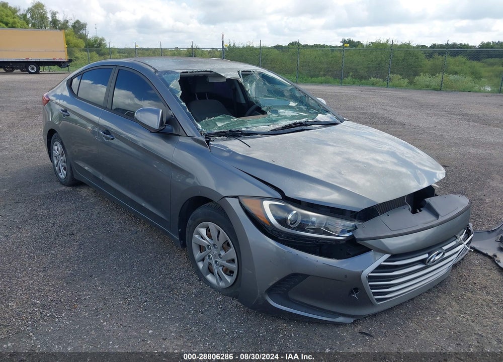 2017 HYUNDAI ELANTRA SE VIN: KMHD74LF8HU368804