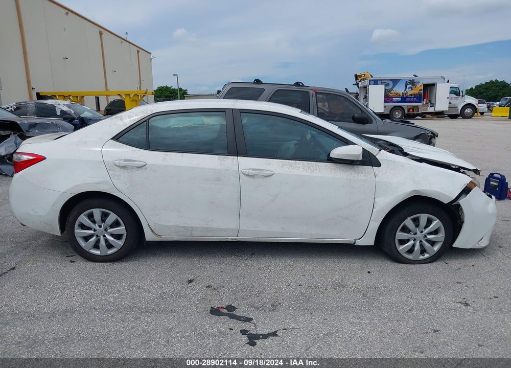 2016 TOYOTA COROLLA LE VIN: 5YFBURHE1GP520872