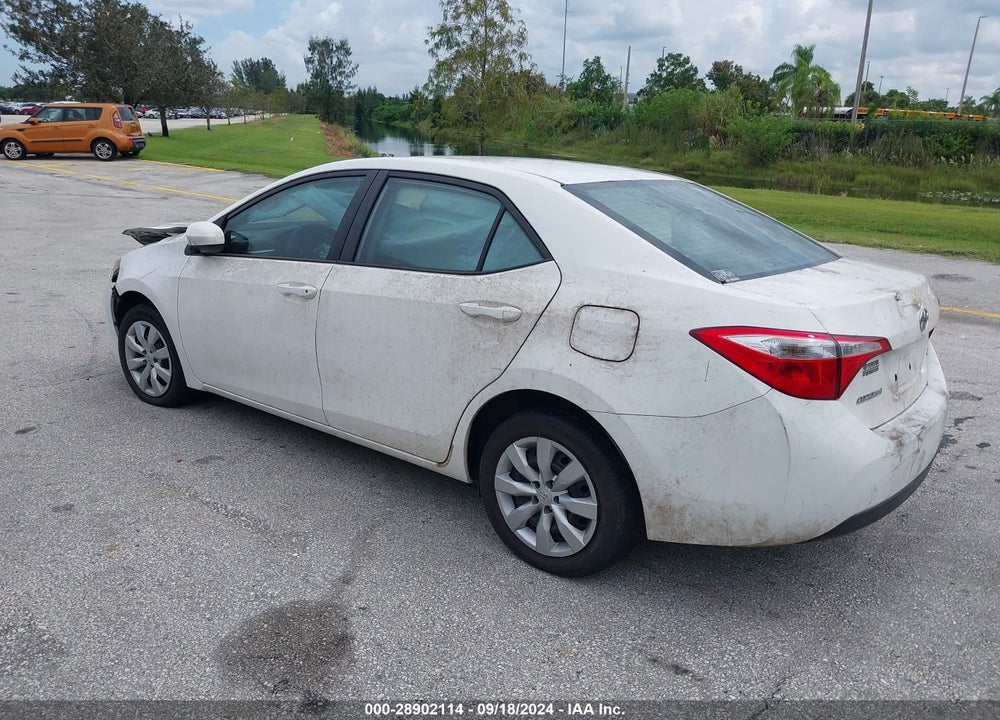 2016 TOYOTA COROLLA LE VIN: 5YFBURHE1GP520872