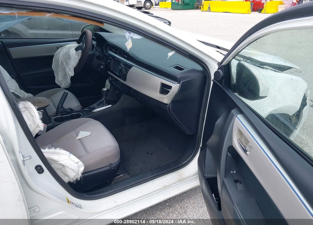 2016 TOYOTA COROLLA LE VIN: 5YFBURHE1GP520872