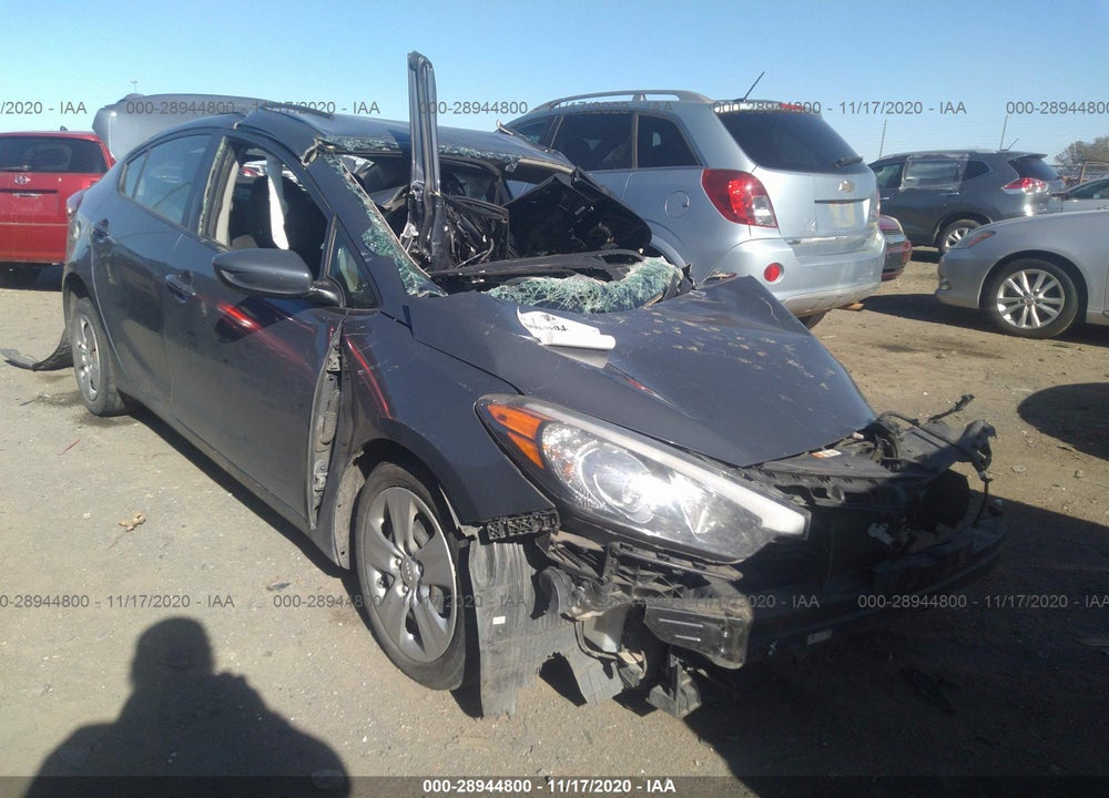 2016 KIA FORTE LX VIN: KNAFK4A6XG5551951