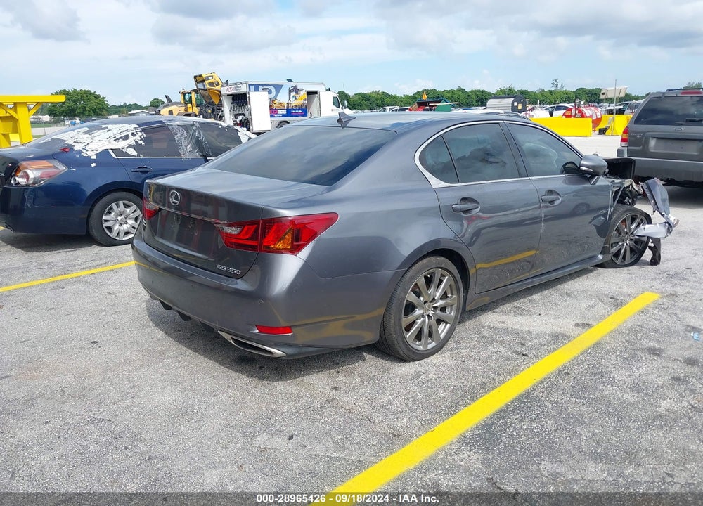 2013 LEXUS GS 350 VIN: JTHBE1BL2D5022578