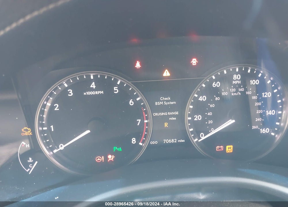 2013 LEXUS GS 350 VIN: JTHBE1BL2D5022578