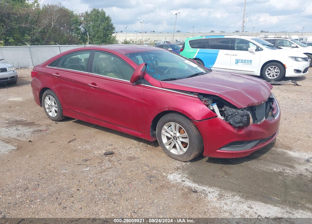 2014 HYUNDAI SONATA GLS VIN: 5NPEB4AC3EH947236