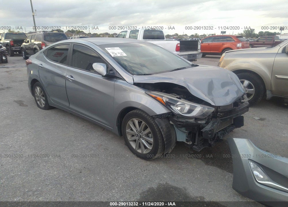 2015 HYUNDAI ELANTRA VIN: KMHDH4AE5FU446220