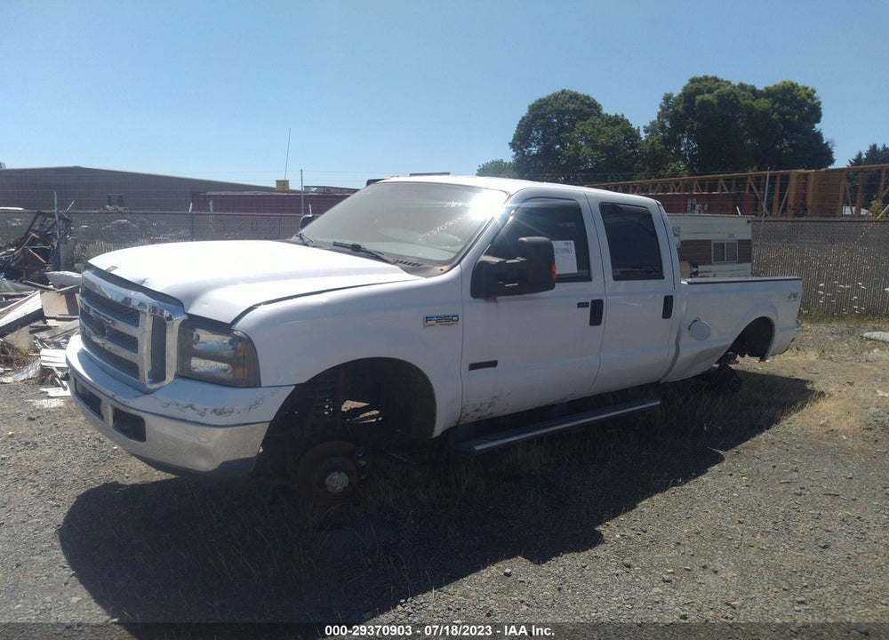 2007 FORD F-250 VIN: 1FTSW21P97EA88834
