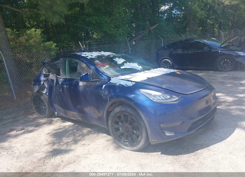 2021 TESLA MODEL Y LONG RANGE DUAL MOTOR ALL-WHEEL DRIVE VIN: 5YJYGDEE3MF084249