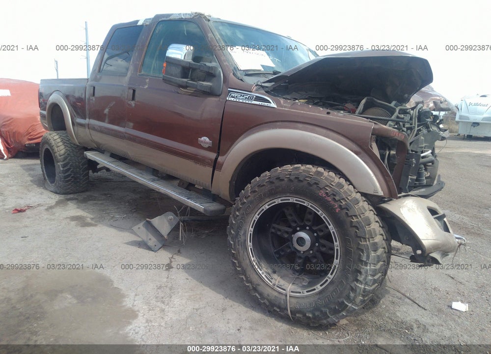 2011 FORD F-250 LARIAT VIN: 1FT7W2BT4BEB08742