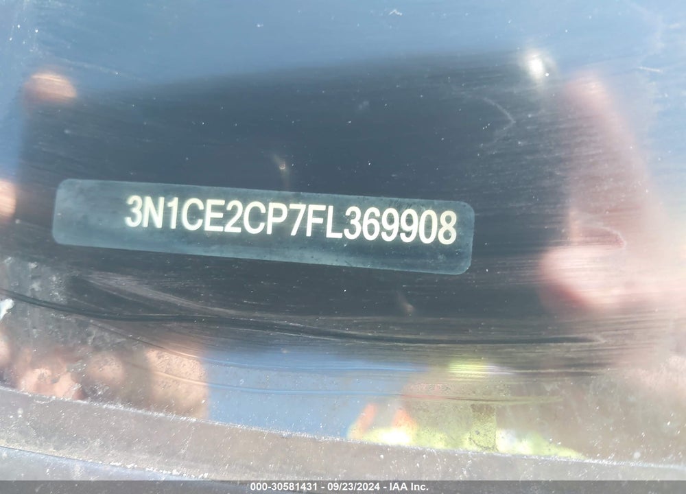 2015 NISSAN VERSA NOTE SV VIN: 3N1CE2CP7FL369908