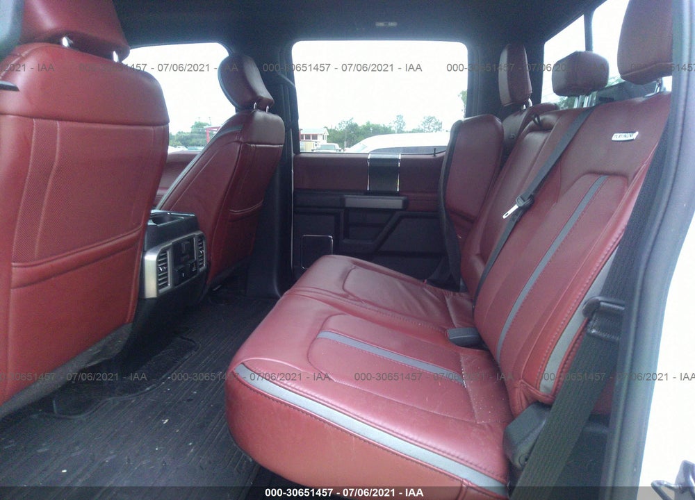 2019 FORD F-250 PLATINUM VIN: 1FT7W2BT4KED80191