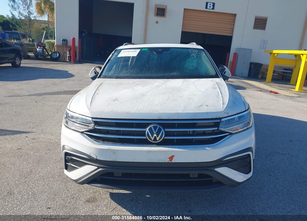 2022 VOLKSWAGEN TIGUAN 2.0T SE VIN: 3VV3B7AX5NM009472