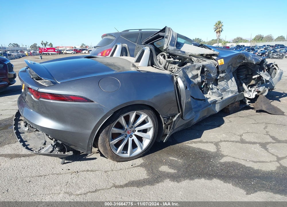 2018 JAGUAR F-TYPE 340HP VIN: SAJDD5EV9JCK54928