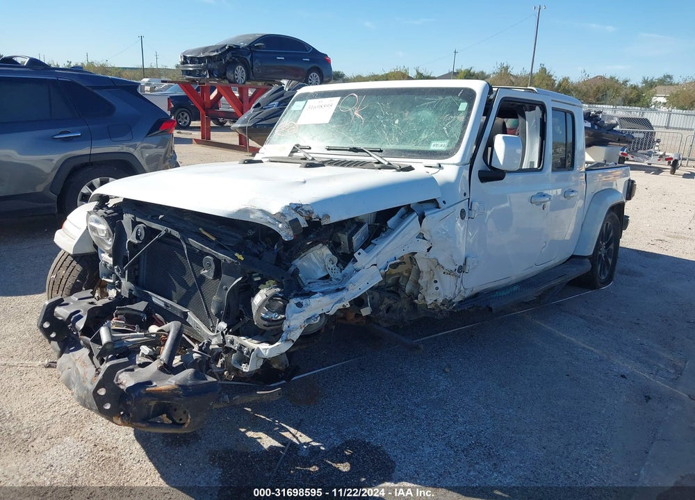 2021 JEEP GLADIATOR HIGH ALTITUDE 4X4 VIN: 1C6HJTFG0ML502878