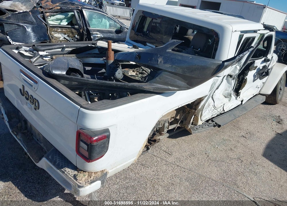 2021 JEEP GLADIATOR HIGH ALTITUDE 4X4 VIN: 1C6HJTFG0ML502878
