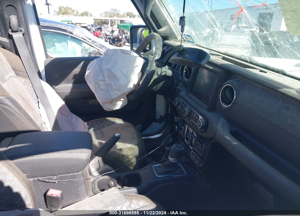 2021 JEEP GLADIATOR HIGH ALTITUDE 4X4 VIN: 1C6HJTFG0ML502878