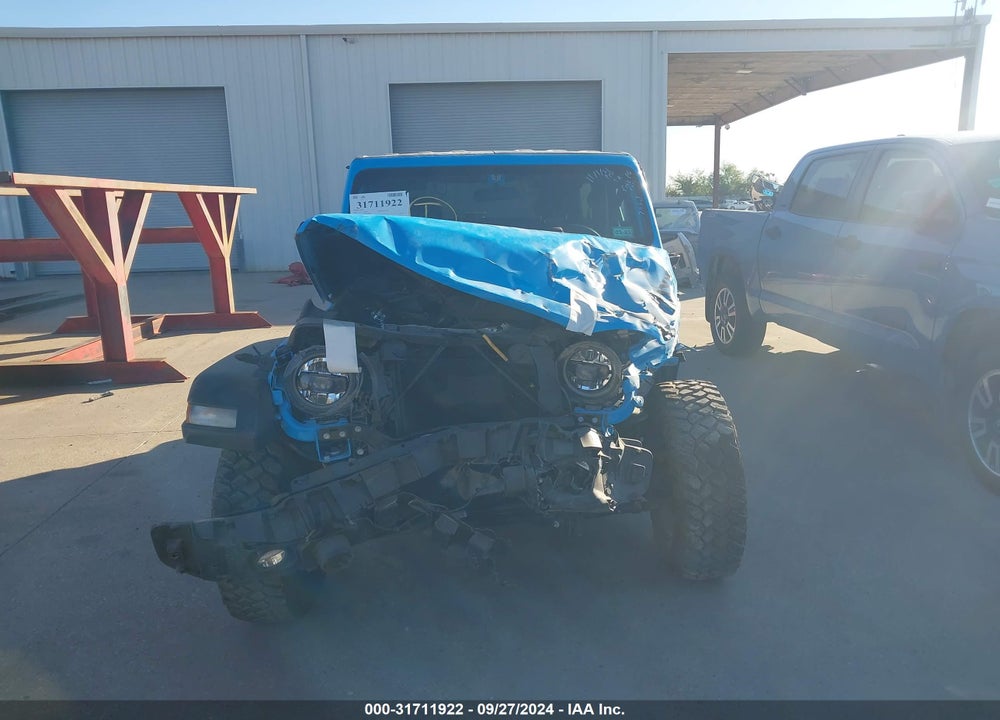 2021 JEEP WRANGLER WILLYS 4X4 VIN: 1C4GJXAN2MW627428