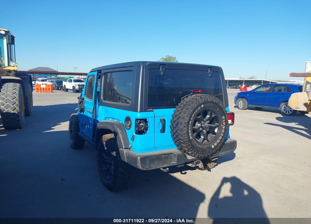 2021 JEEP WRANGLER WILLYS 4X4 VIN: 1C4GJXAN2MW627428