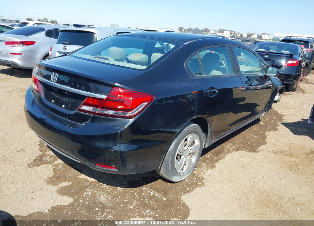 2014 HONDA CIVIC SEDAN LX VIN: 2HGFB2F5XEH534145
