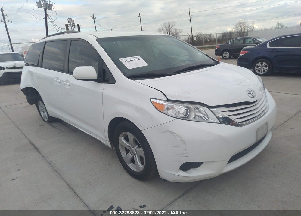 2017 TOYOTA SIENNA LE 8 PASSENGER VIN: 5TDKZ3DC9HS885425