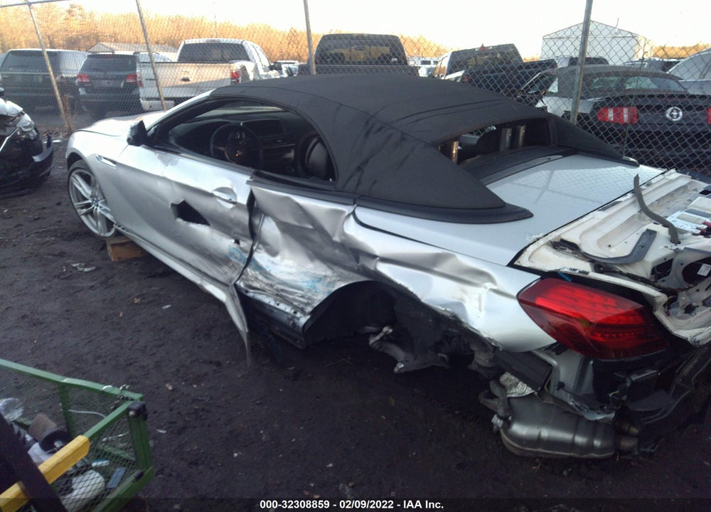 2014 BMW 6 SERIES VIN: WBAYP9C51ED169287