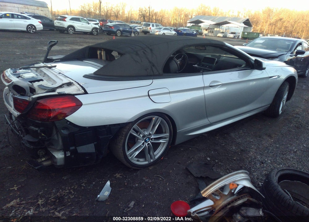 2014 BMW 6 SERIES VIN: WBAYP9C51ED169287