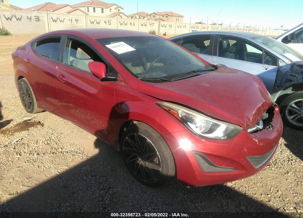 2016 HYUNDAI ELANTRA SE VIN: KMHDH4AE4GU620120