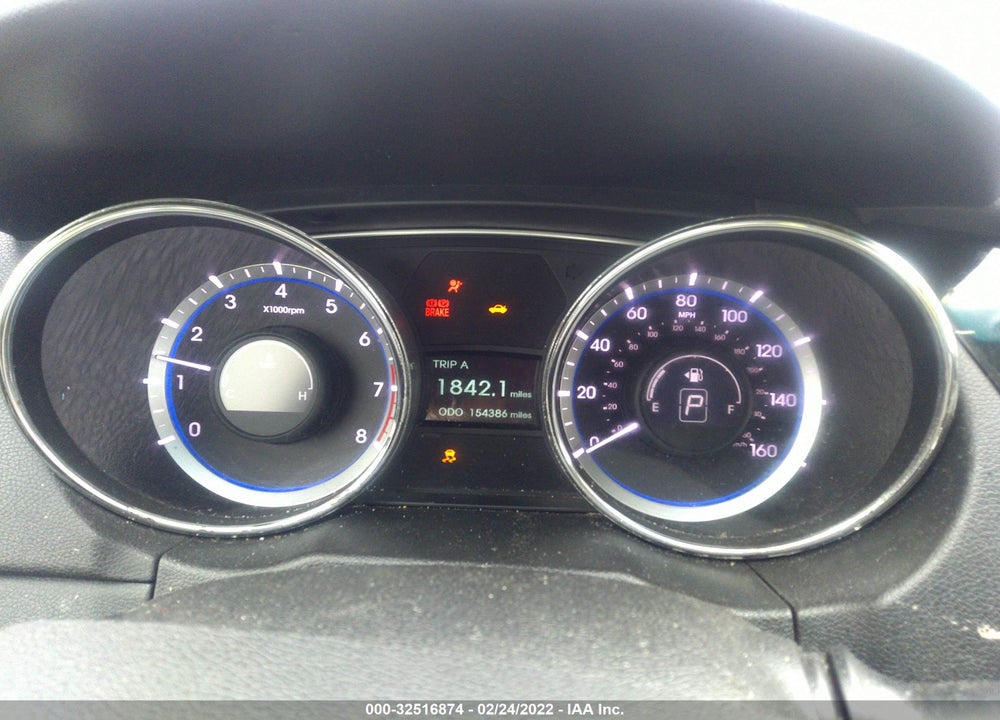 2011 HYUNDAI SONATA LIMITED VIN: 5NPEC4AC7BH000418