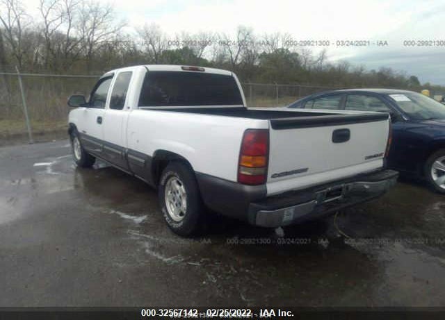 2001 CHEVROLET SILVERADO 1500 LS VIN: 2GCEC19W111300016