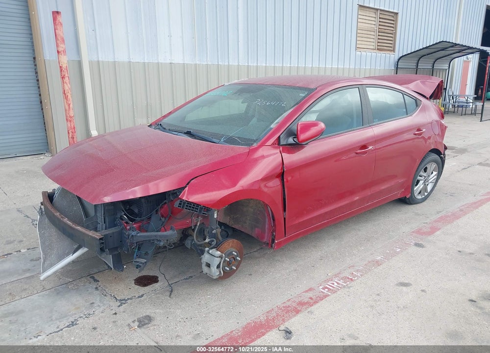 2019 HYUNDAI ELANTRA SEL VIN: KMHD84LF9KU771274