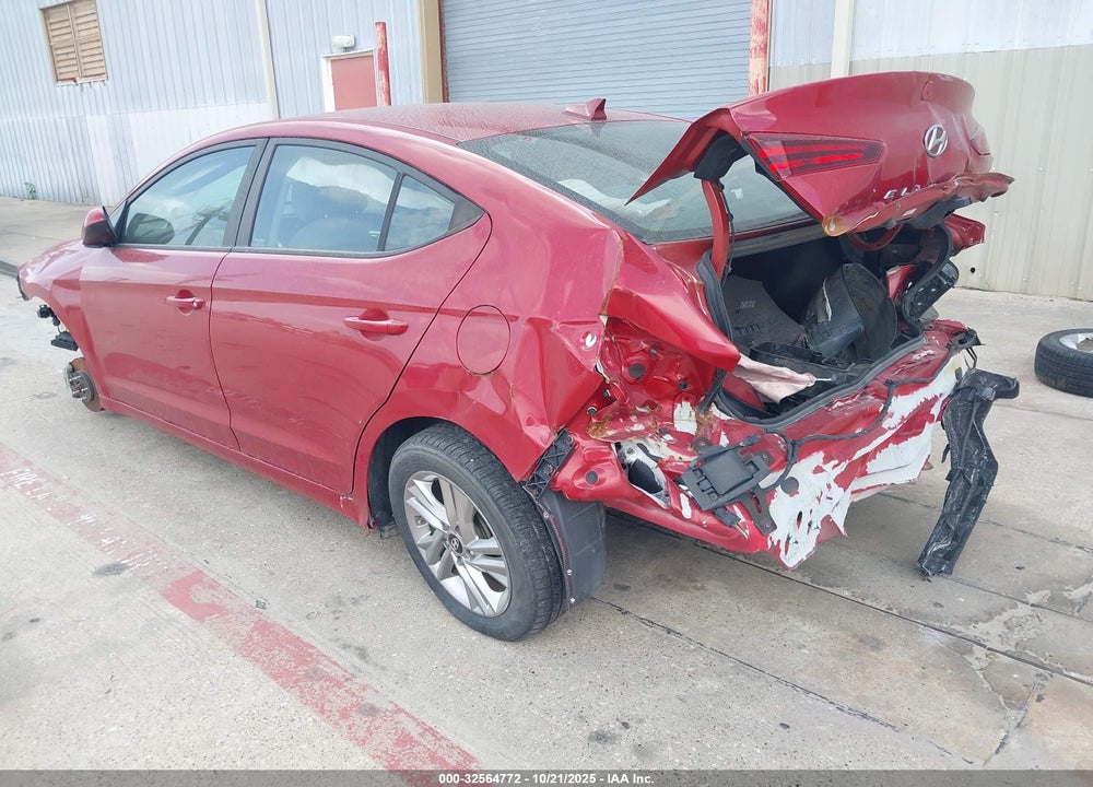 2019 HYUNDAI ELANTRA SEL VIN: KMHD84LF9KU771274